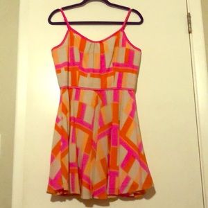 Fun geometric Amanda Uprichard boutique dress 🔥